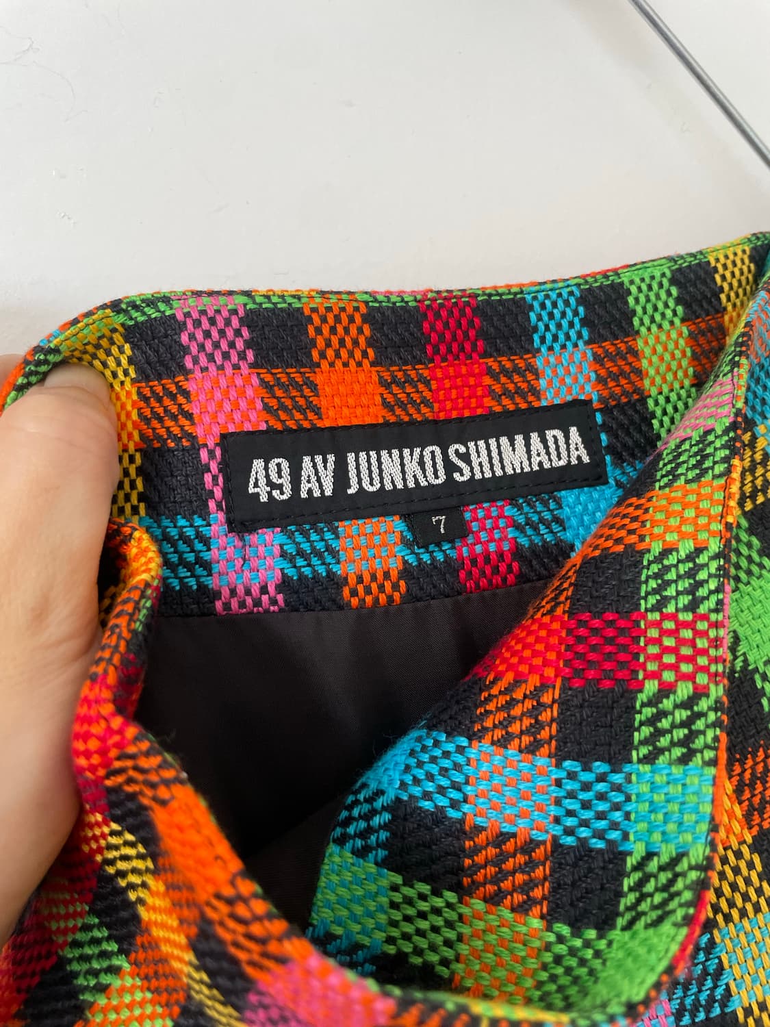 준코시마다 트위드 스커트(셋업 판매중) 상품이미지2