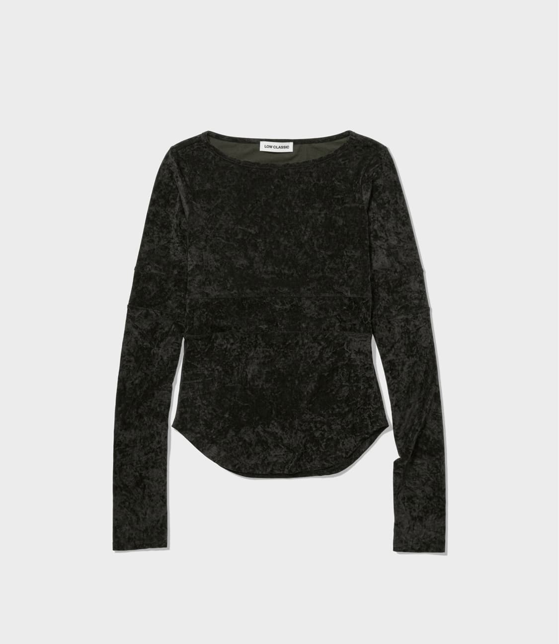 Low classic 벨벳 코르셋 탑 상품이미지1