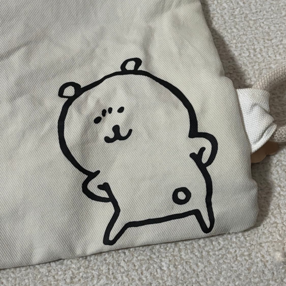 농담곰 담곰이 에코백 업사이클링 짐색 상품이미지6