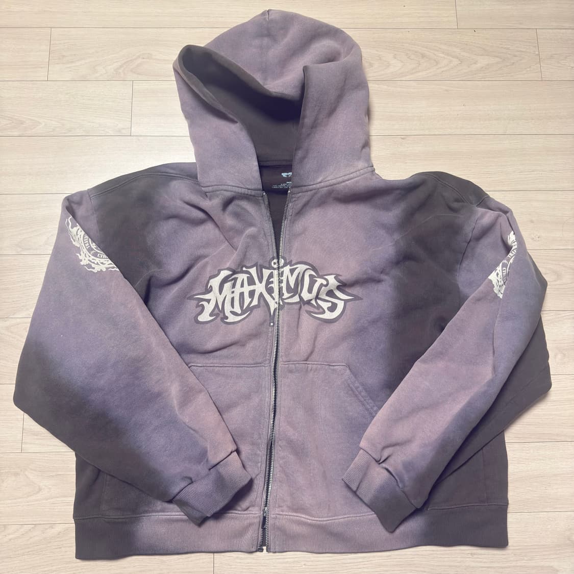 트래비스 스캇 내한 후드집업 머천 M 상품이미지3