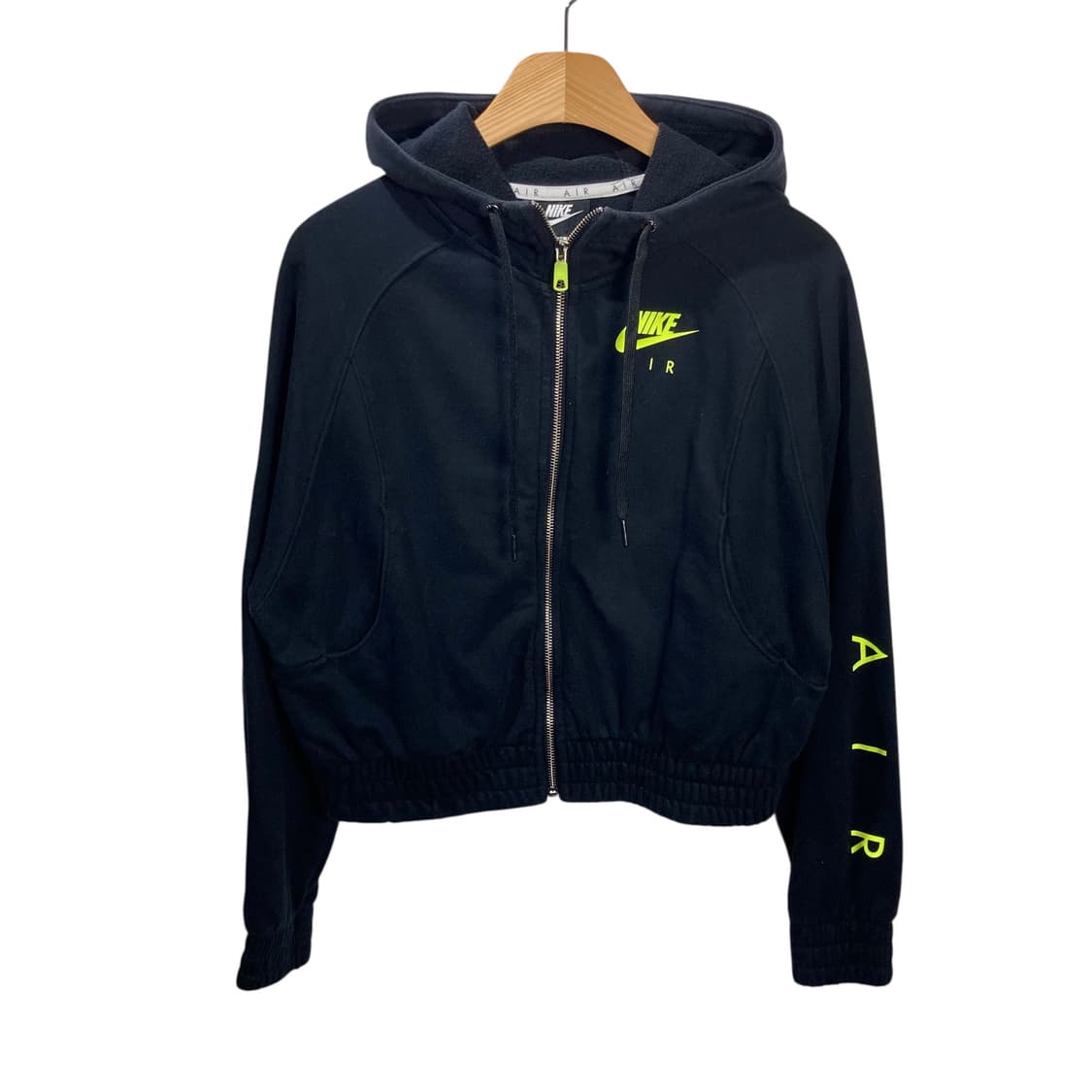 나이키 에어 블랙 크롭 후드집업 상품이미지2