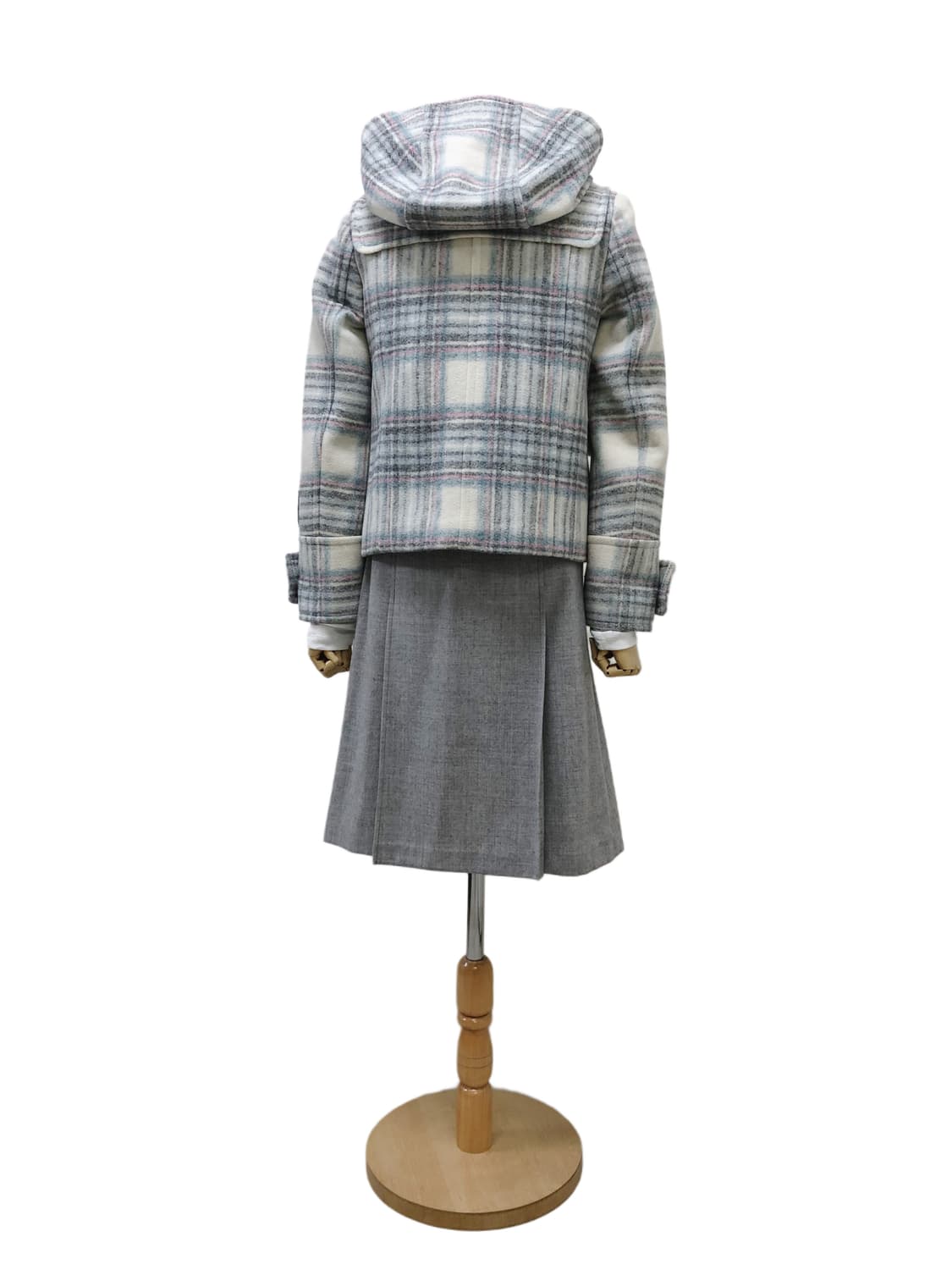 CROLLA 크롤라 체크 더플코트 상품이미지6