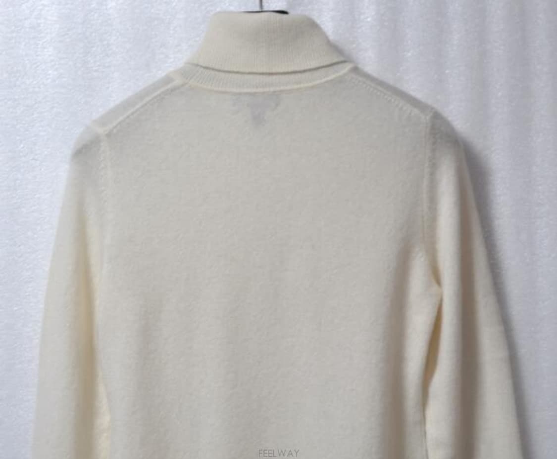 CHARTER(차터클럽)/여성캐시미어목폴라(캐시미어100%)사이즈55반 상품이미지4