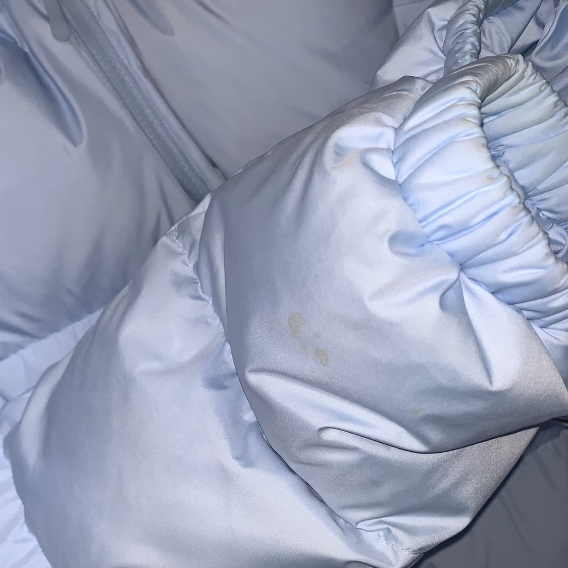 기준 패디드 후드 자켓 패딩 스카이 블루 M 상품이미지5