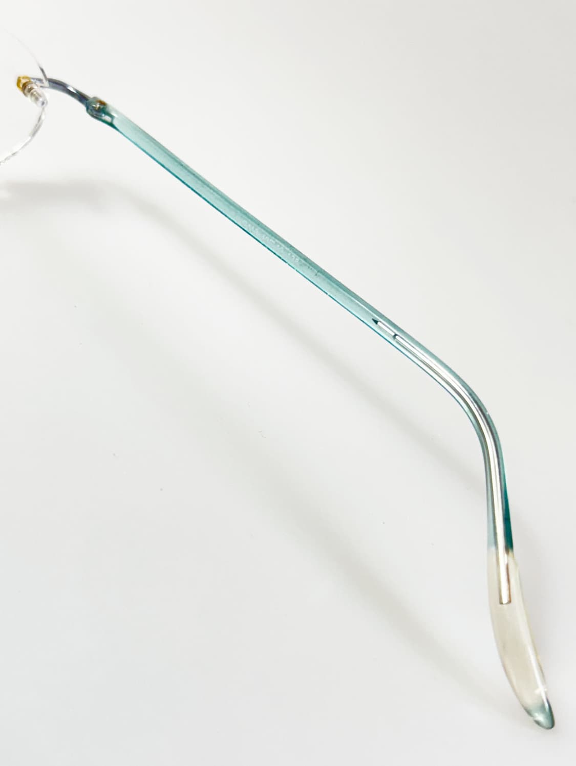 90s GIOGIO AMINA 무테 와이드 라운드 빈티지 안경 상품이미지6