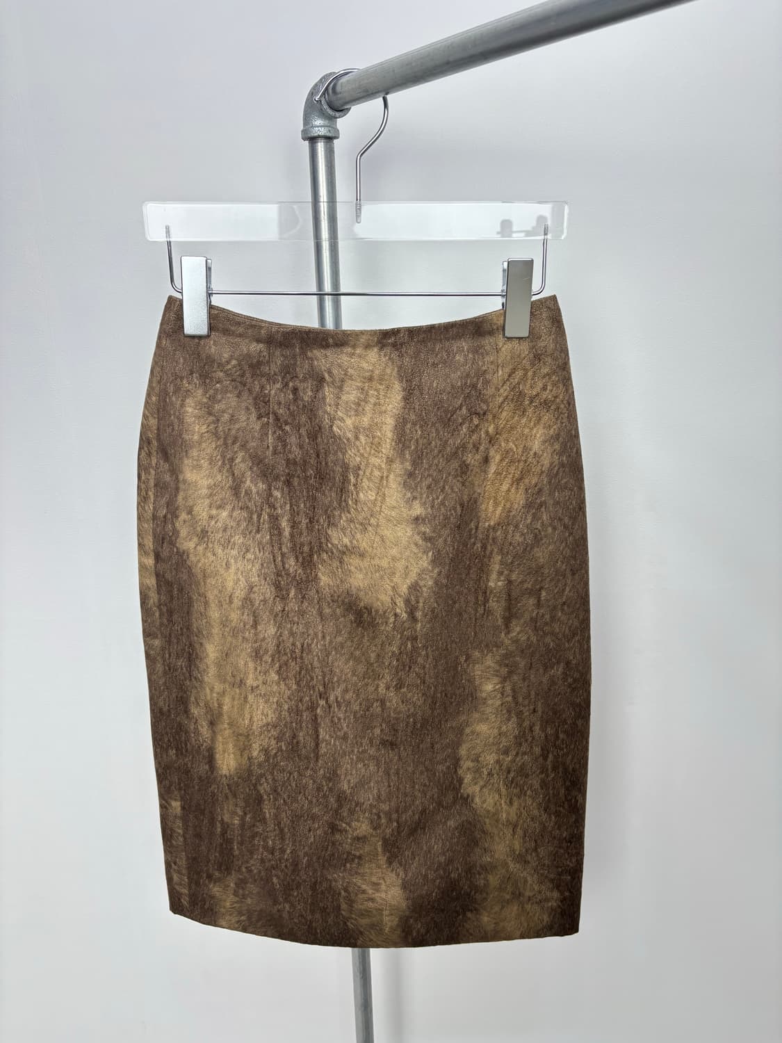 MIXED BROWN SUEDE SKIRT 상품이미지8