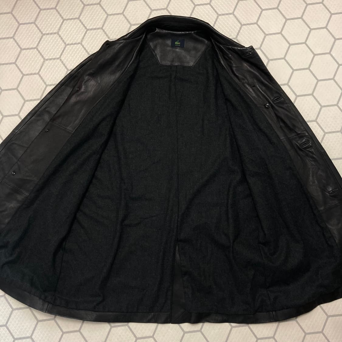 (L) 00s 라코스떼 카코트 동일드방레 🇰🇷 라코스테 양가죽 상품이미지5