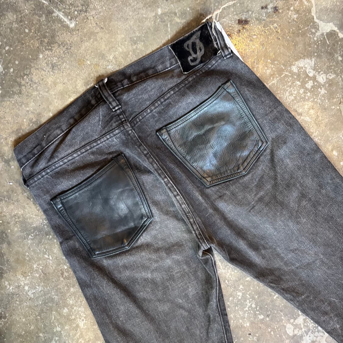 일본 인디언 모터사이클 셀비지 데님 팬츠 상품이미지9