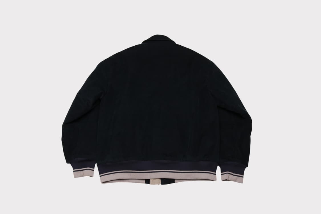 [L] 프리즘웍스 네이비 코듀로이 바시티 자켓 상품이미지8