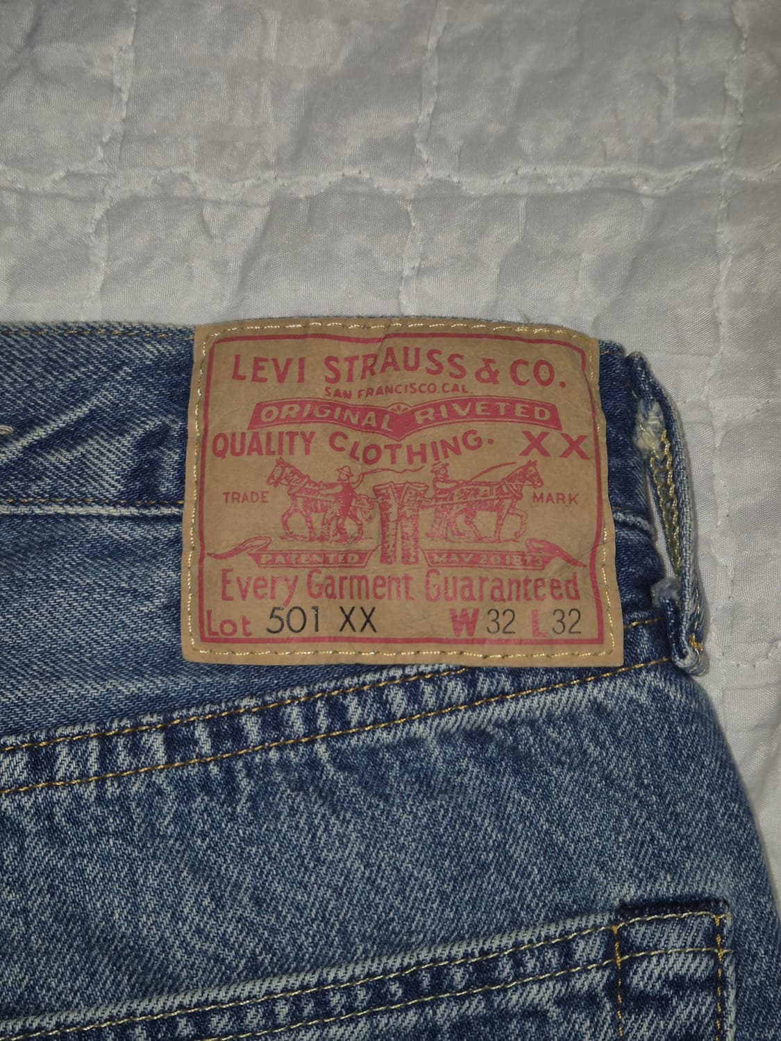 리바이스 LVC 55501 블랙잭 32X32 상품이미지5