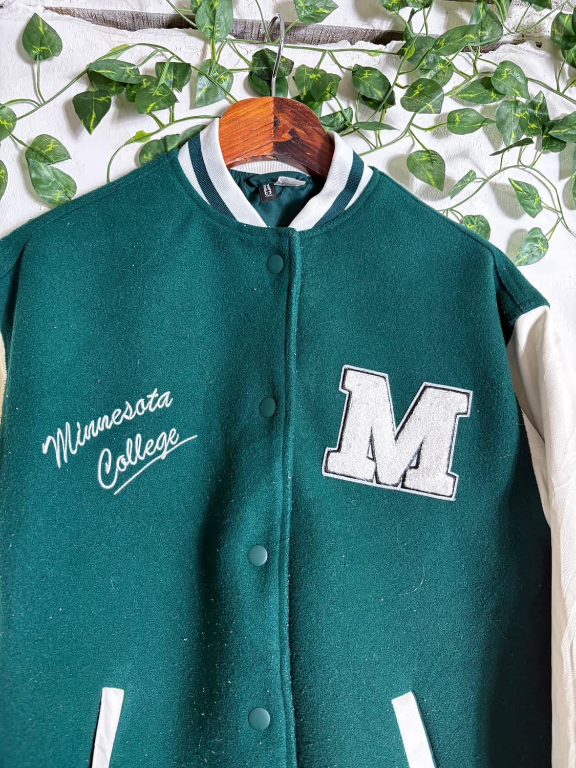 빈티지 바시티 자켓 상품이미지5