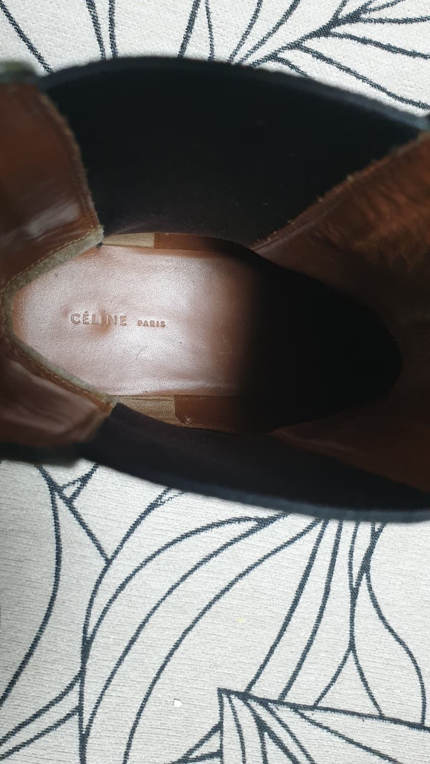 셀린느 올리브 그린 첼시 부츠 39 250 상품이미지6