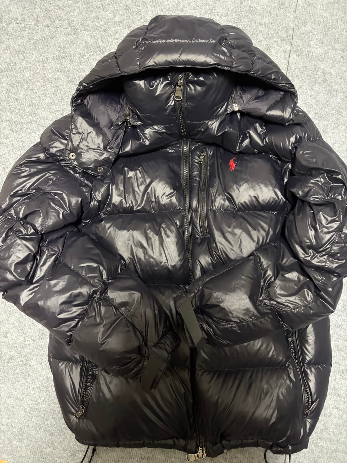 [정품/풀구성] 폴로 랄프로렌 퍼포먼스 다운 패딩 블랙 (M사이즈) -  상품이미지1