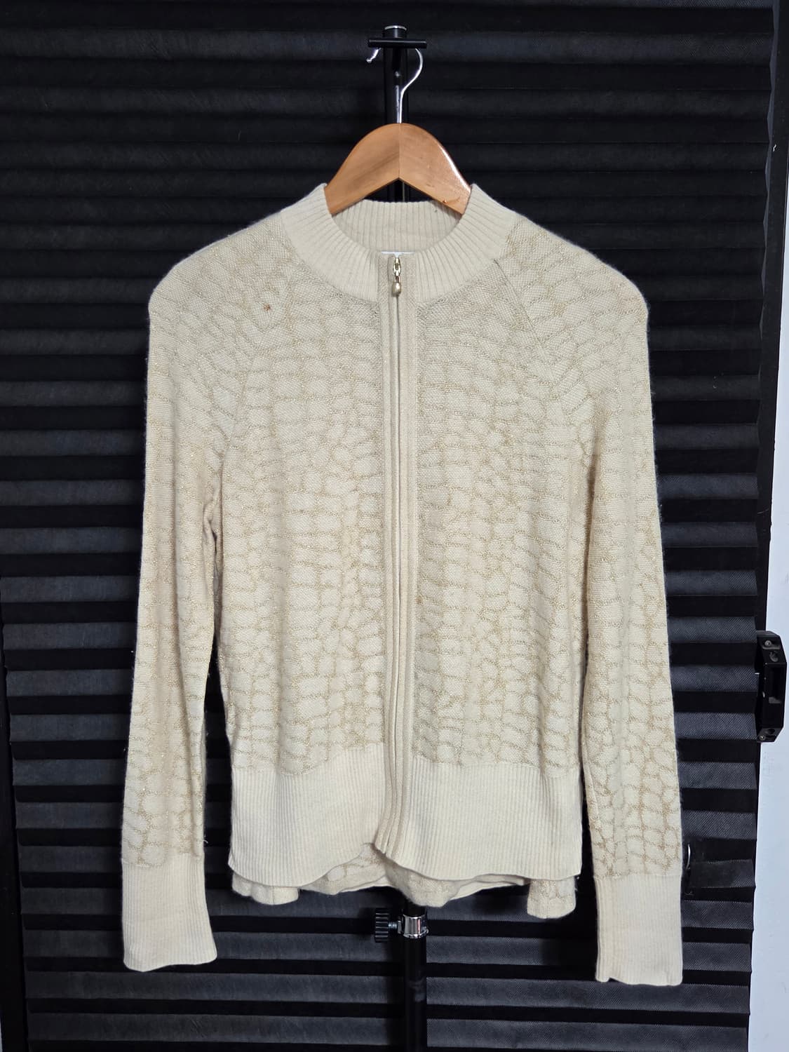 (정품) [세인트존] 캐시미어 블렌드 메탈릭 니트 트윈세트 | 0019 상품이미지2