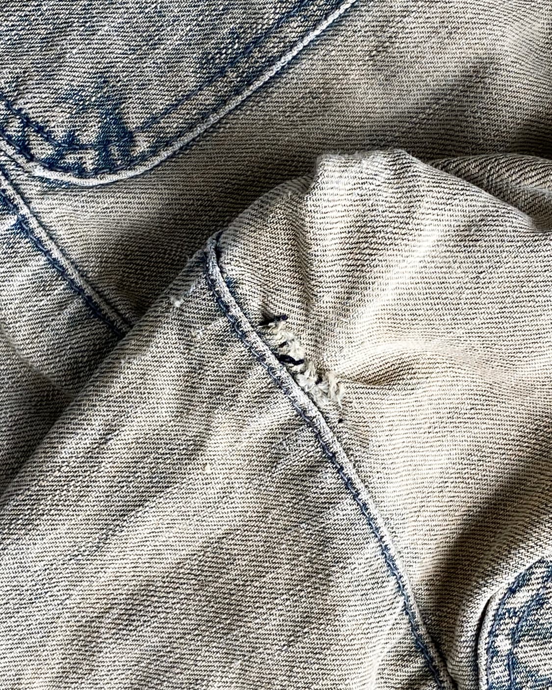 Complete Finesse 포켓 워싱 데님 팬츠 상품이미지9