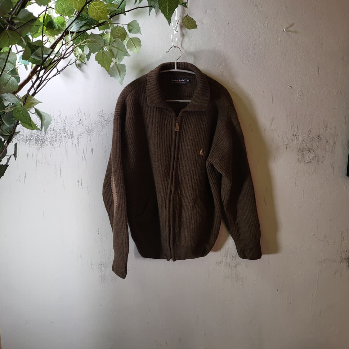 90s 빈폴 집업 니트 (95) 상품이미지1