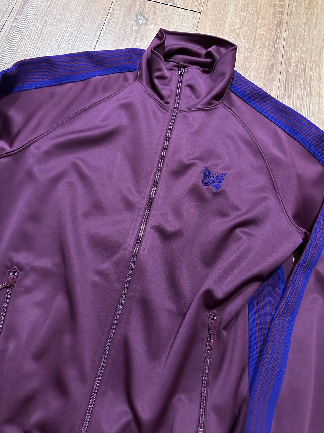 니들스 트랙 자켓 버건디 L 상품이미지5