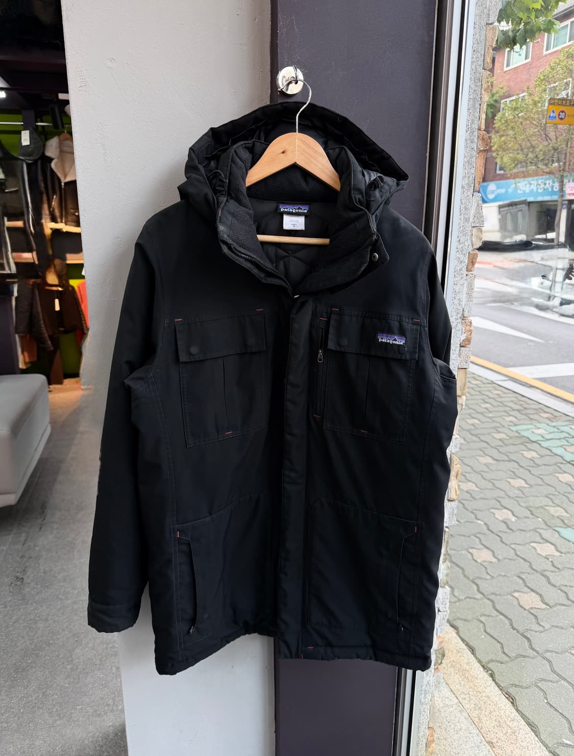 S/ 파타고니아 구스다운 후디드 패딩 자켓 상품이미지2