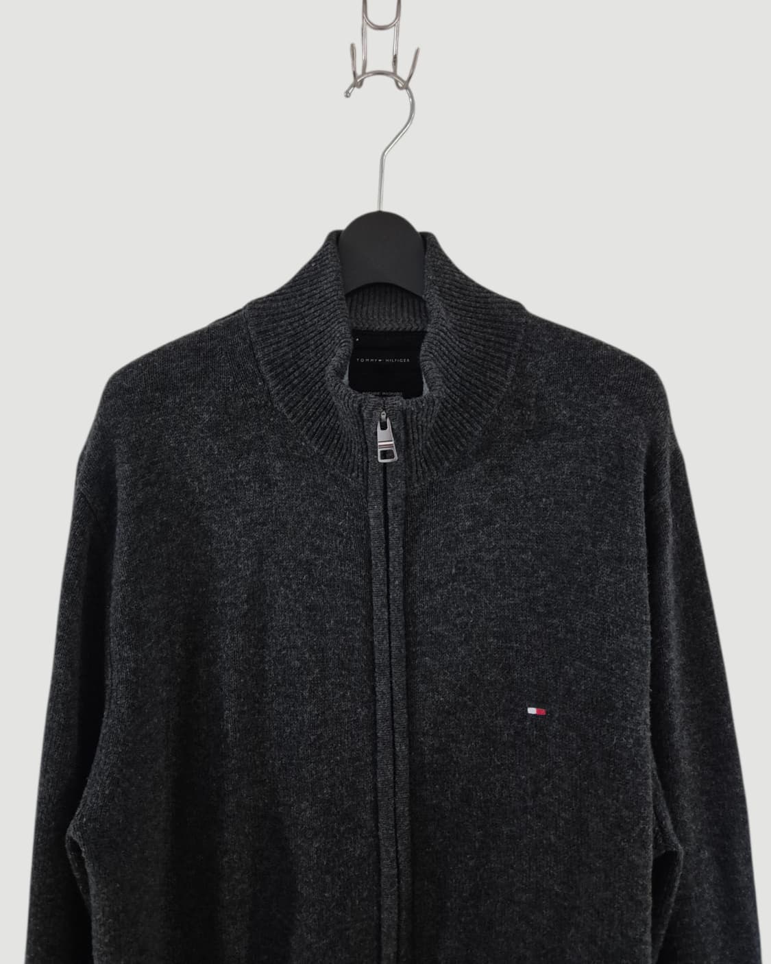 [100~105]타미힐피거 램스울 니트 집업 상품이미지2