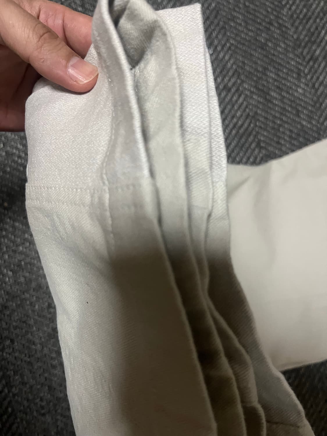 S) xlim ep9 03트라우저  오프화이트 상품이미지3