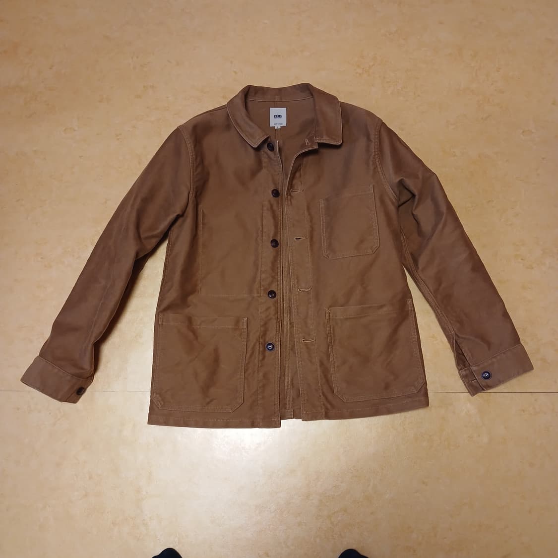 FOB 팩토리 몰스킨 프렌치 워크자켓 Made in Japan 상품이미지1