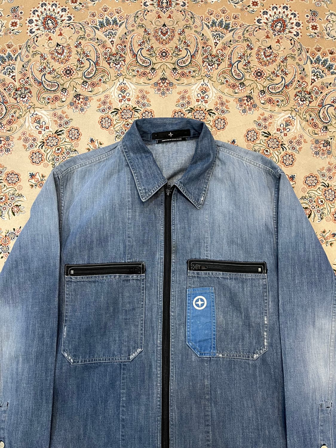 스톤아일랜드 05ss 데님 오버 셔츠 자켓 상품이미지2
