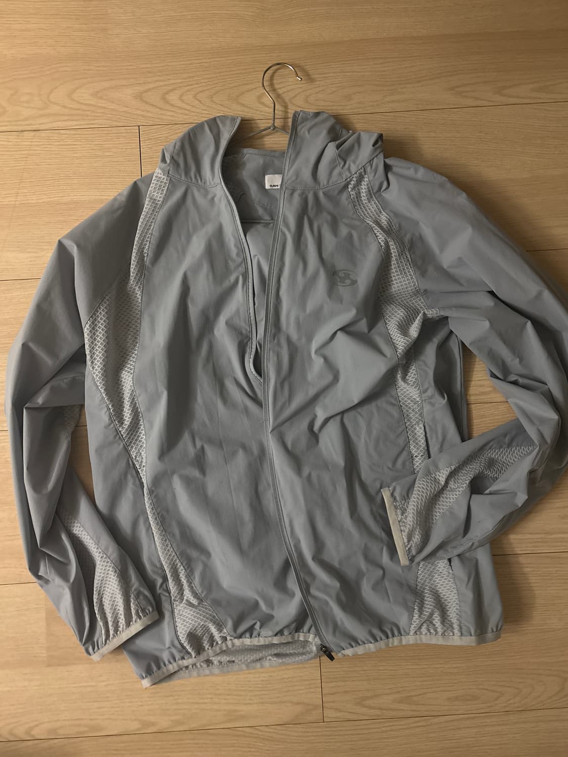 22ss 산산기어 메쉬 자켓 스카이블루 1 상품이미지2