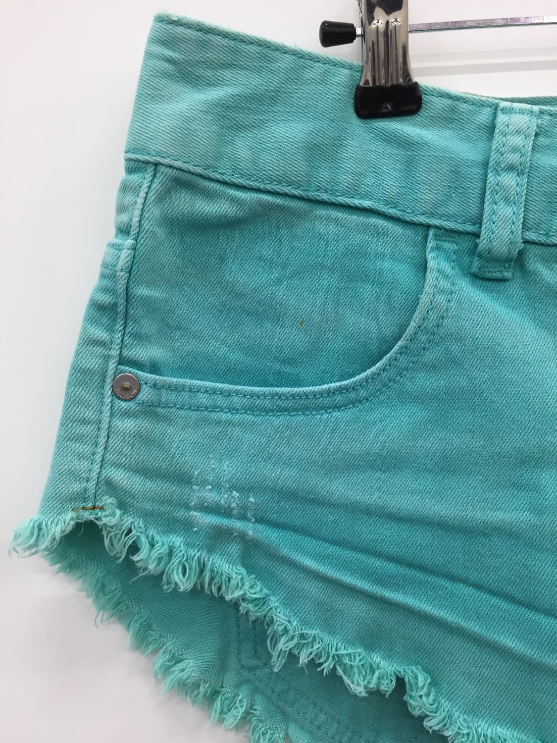 Billabong Y2k Mint Denim Shorts 상품이미지7