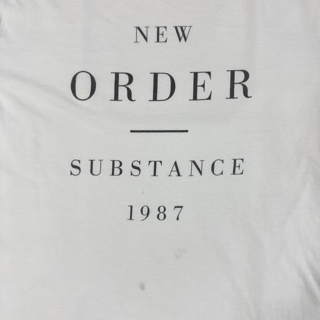 빈티지 2000s New Order 뉴오더 Substance 티셔츠 상품이미지3