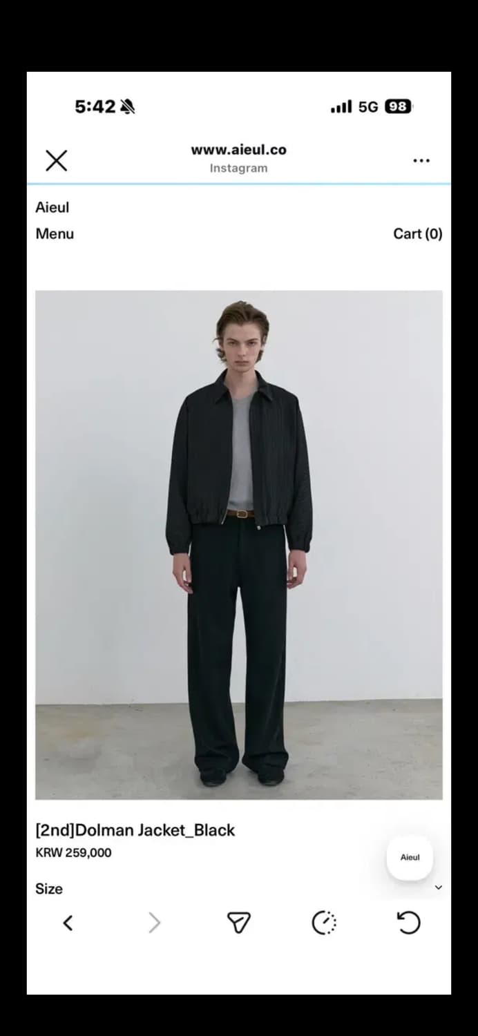 Aieul dolman 자켓 상품이미지1