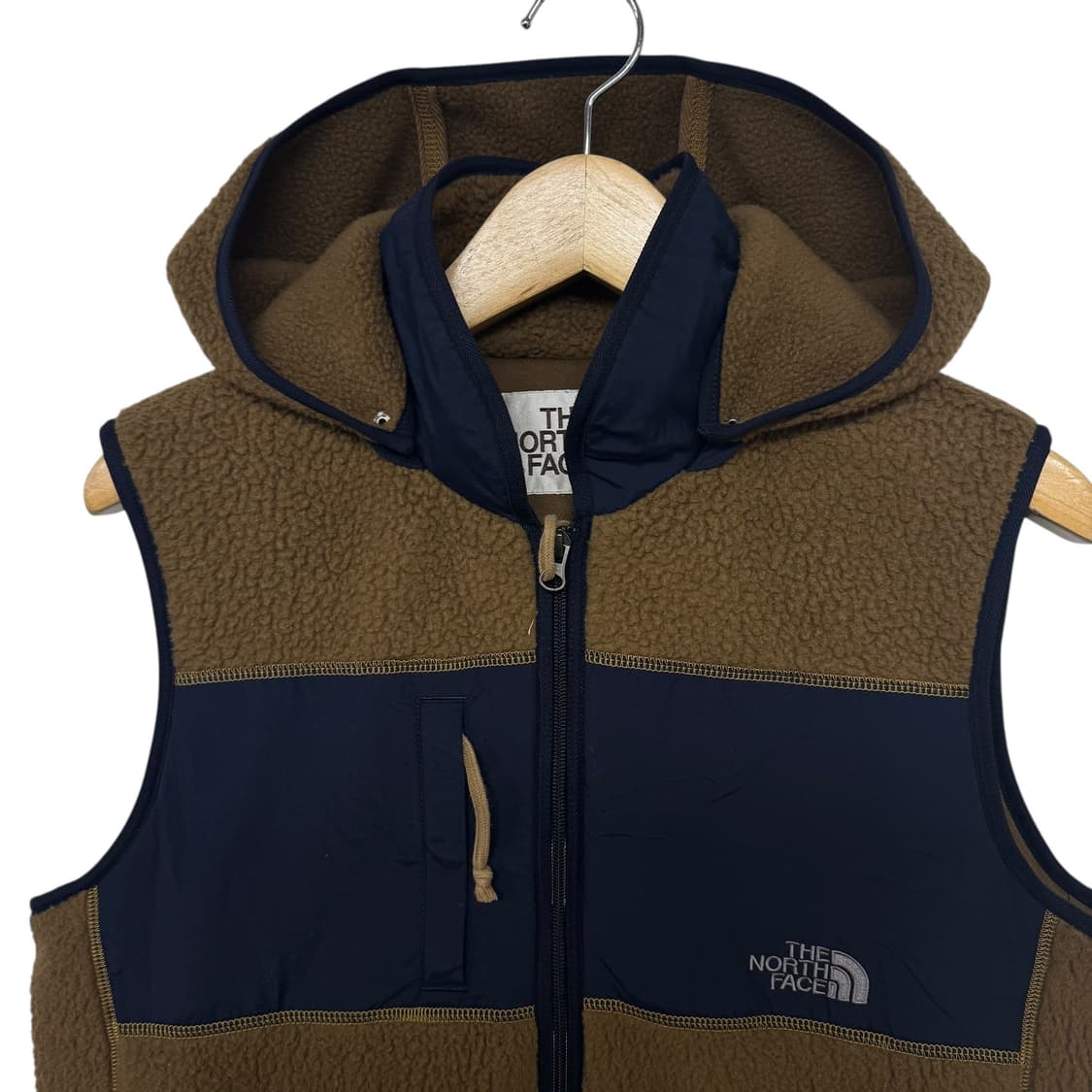 노스페이스 화이트라벨 쉐르파 베스트 후드후리스  상품이미지2