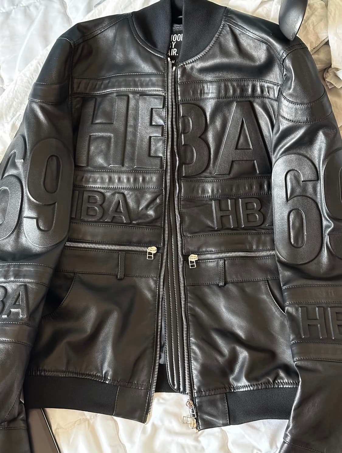[M] HOOD BY AIR 램스킨 하키자켓 상품이미지1