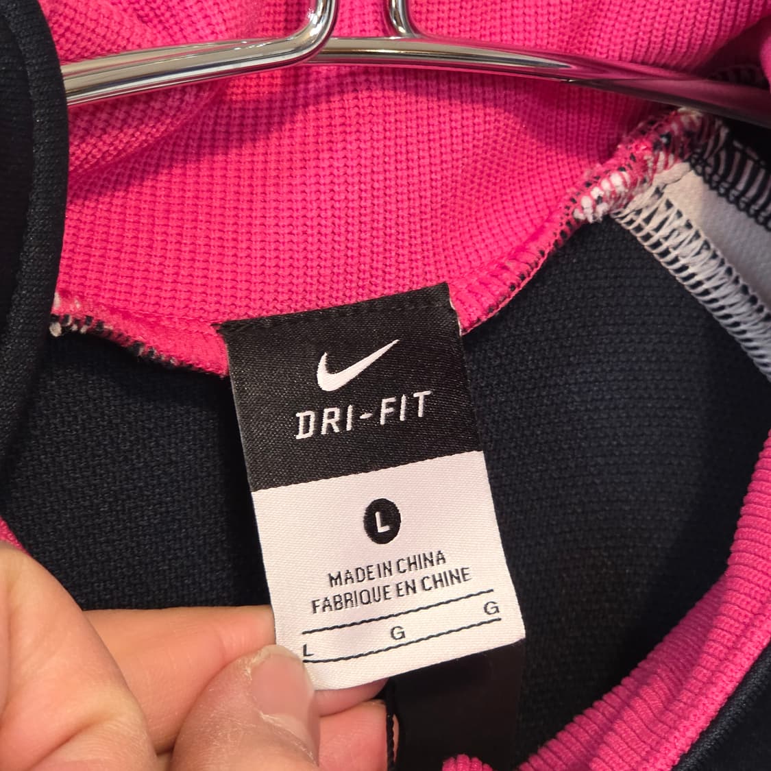나이키 일본판 핑크 네이비 져지 트랙탑 상품이미지9