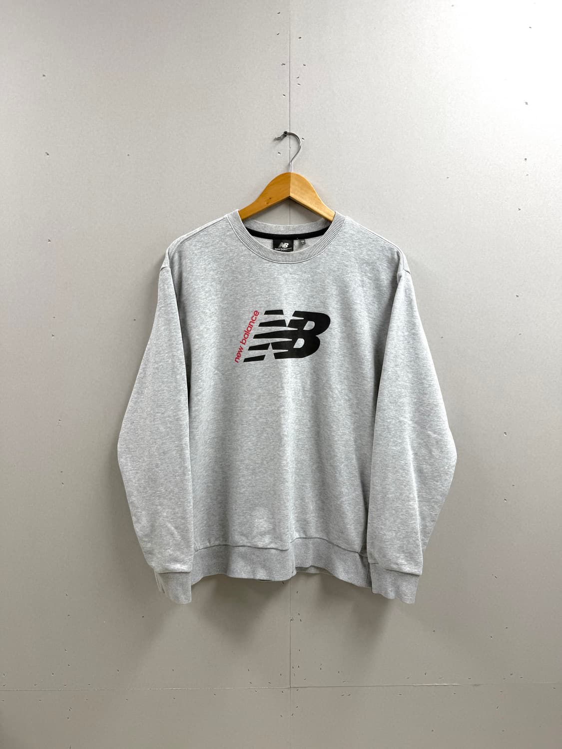 남성 100 L / 뉴발란스 스웻 맨투맨 그레이 상품이미지1