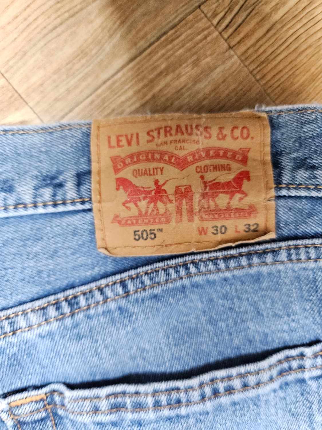 리바이스 505 스트레이트 진 30 사이즈 상품이미지3