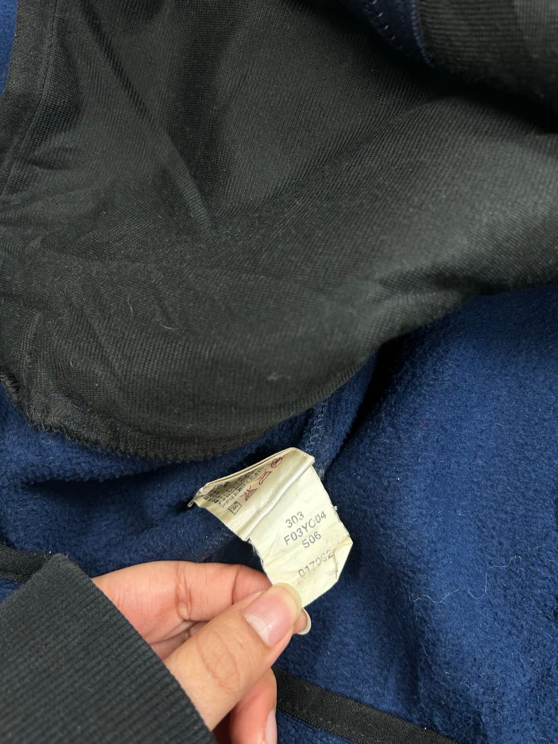 노스페이스 네이비 플리스 자켓 L 상품이미지9