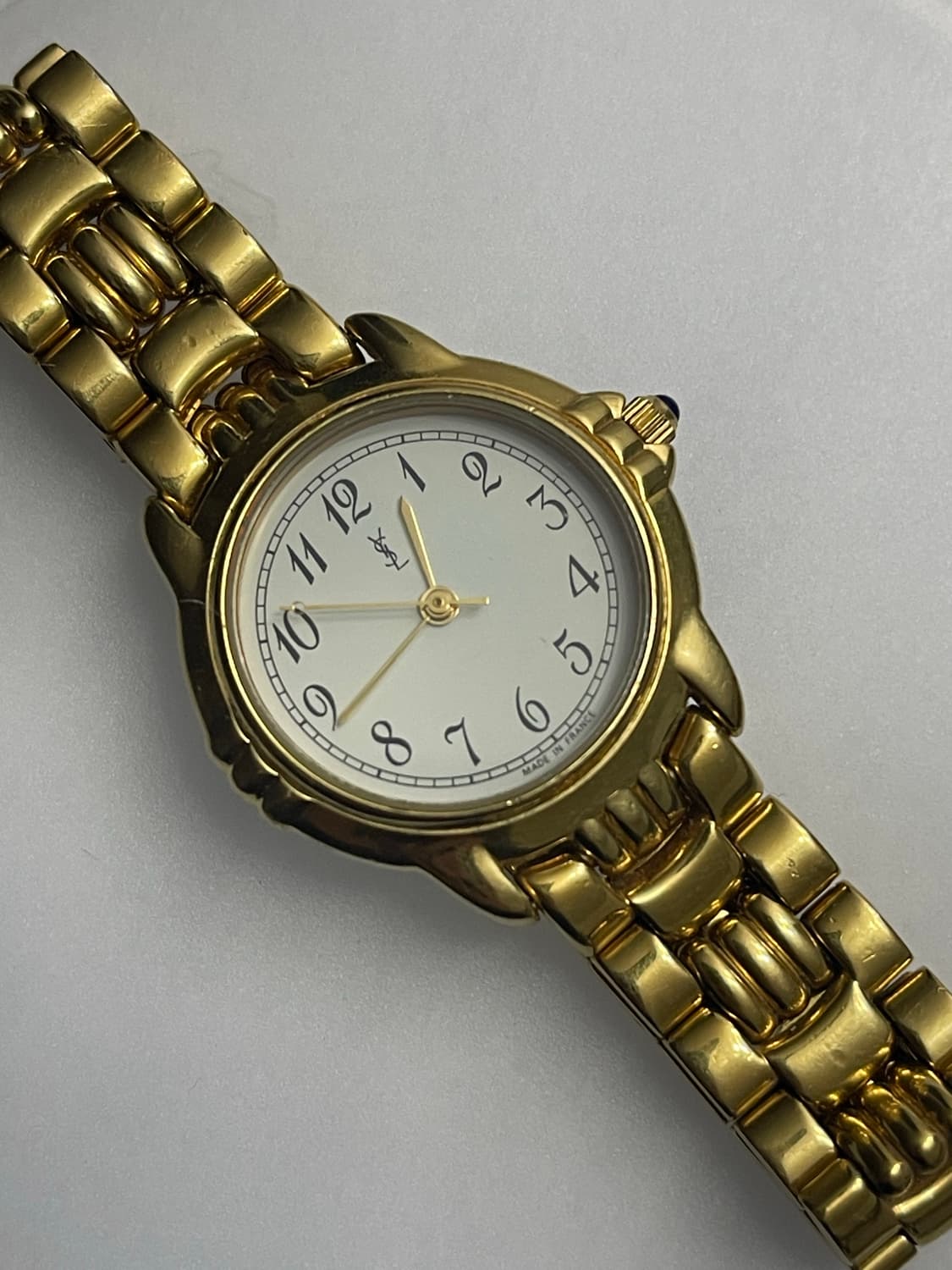 입생로랑 빈티지 시계 골드 상품이미지1