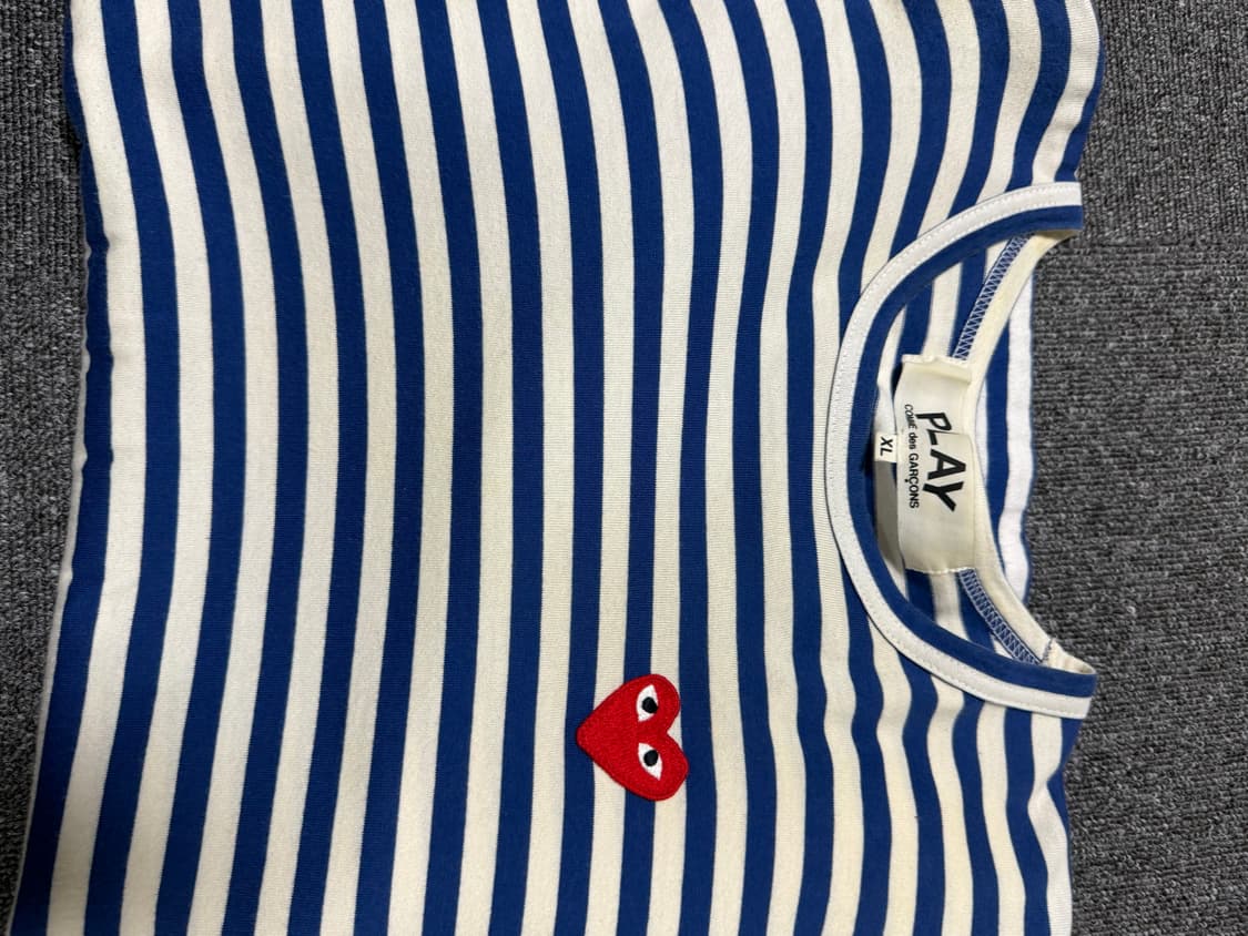 꼼데가르송 스트라이프  상품이미지1