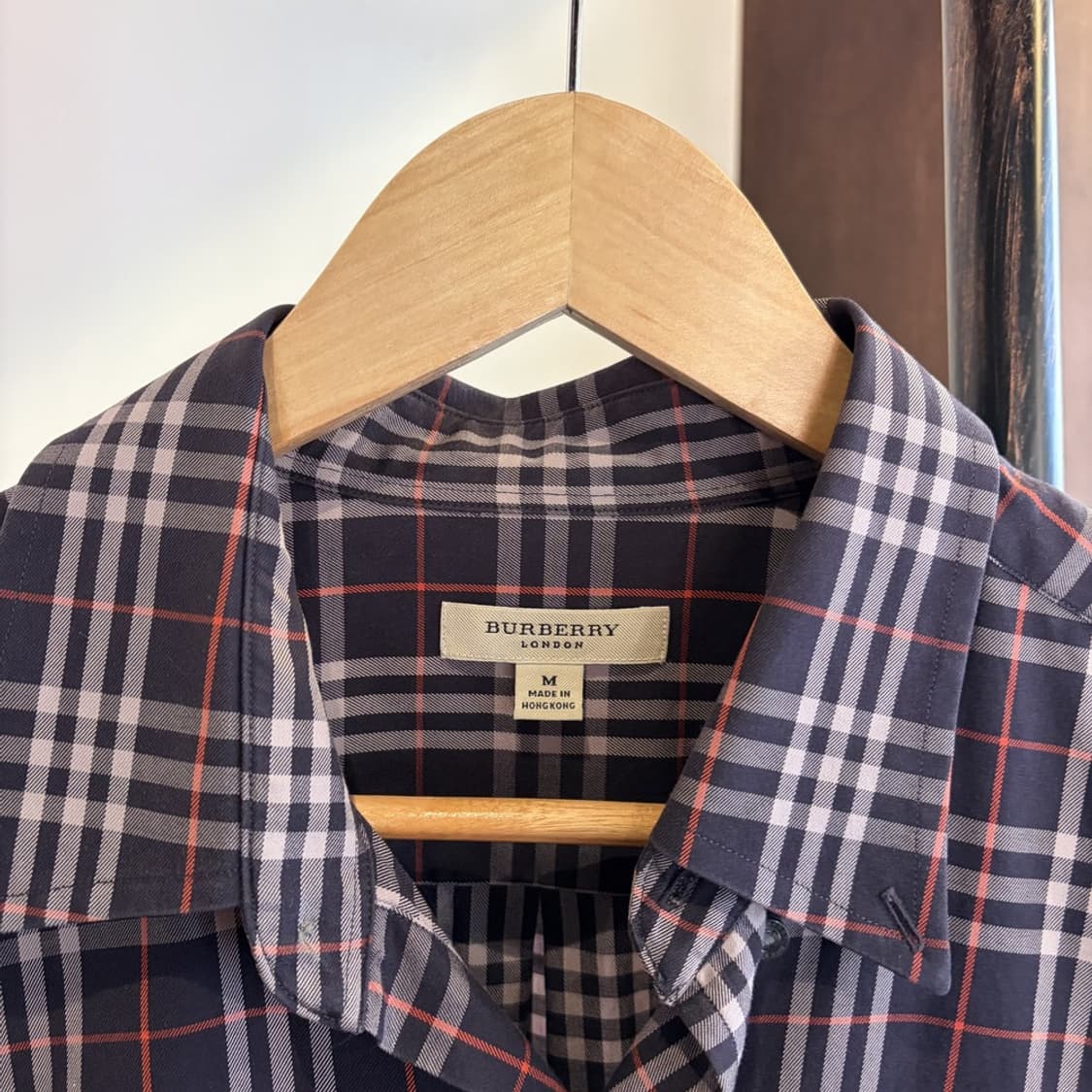 15205 - 버버리 네이비 노바체크 셔츠 상품이미지5