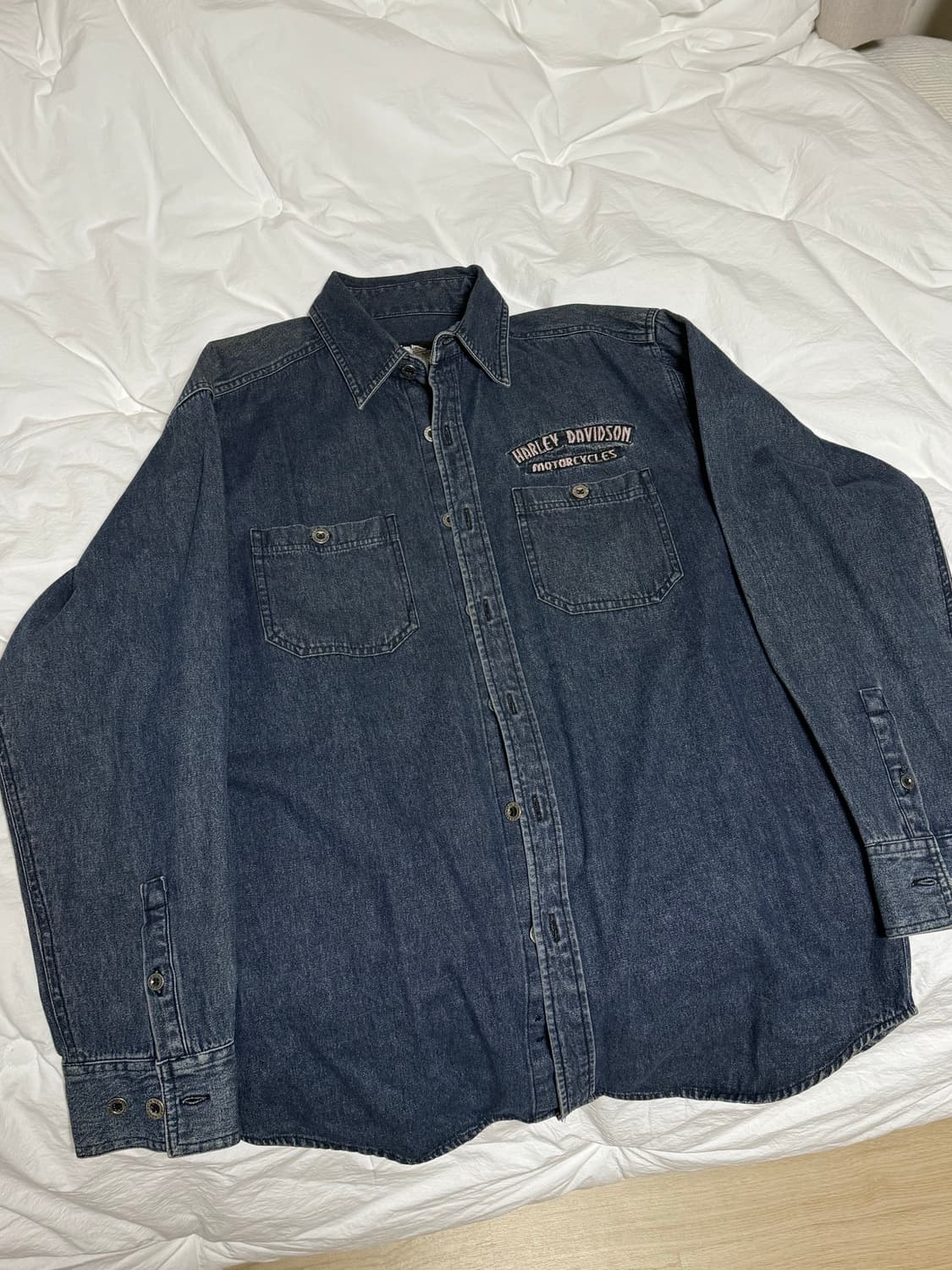 할리 할리데이비슨 청셔츠 프린팅 셔츠 상품이미지1