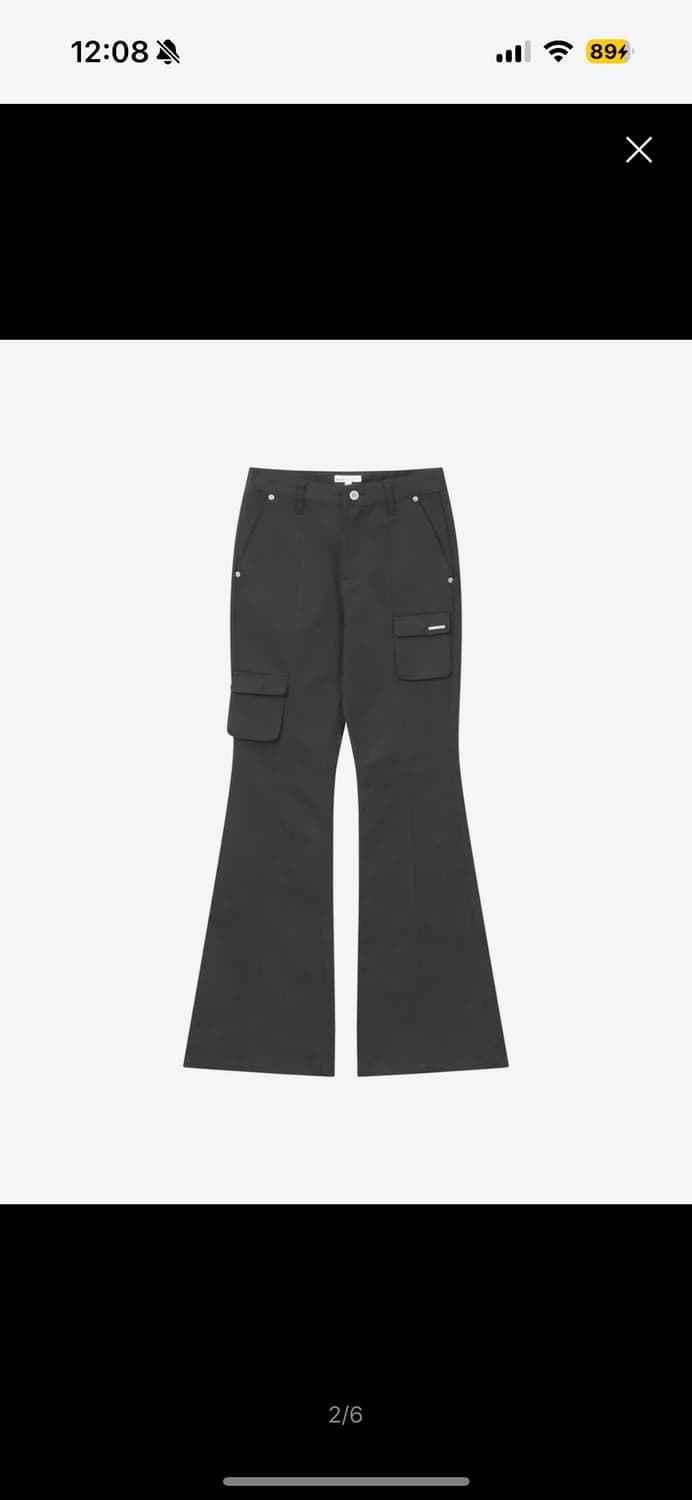 미세키서울 라인포켓카고팬츠 (차콜) Line pocket cargo 상품이미지1