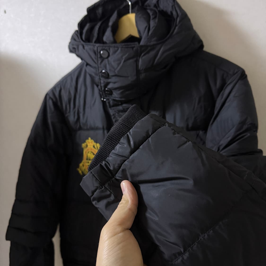 폴로랄프로렌 남성 패치 오리털 패딩 M(100) 상품이미지4