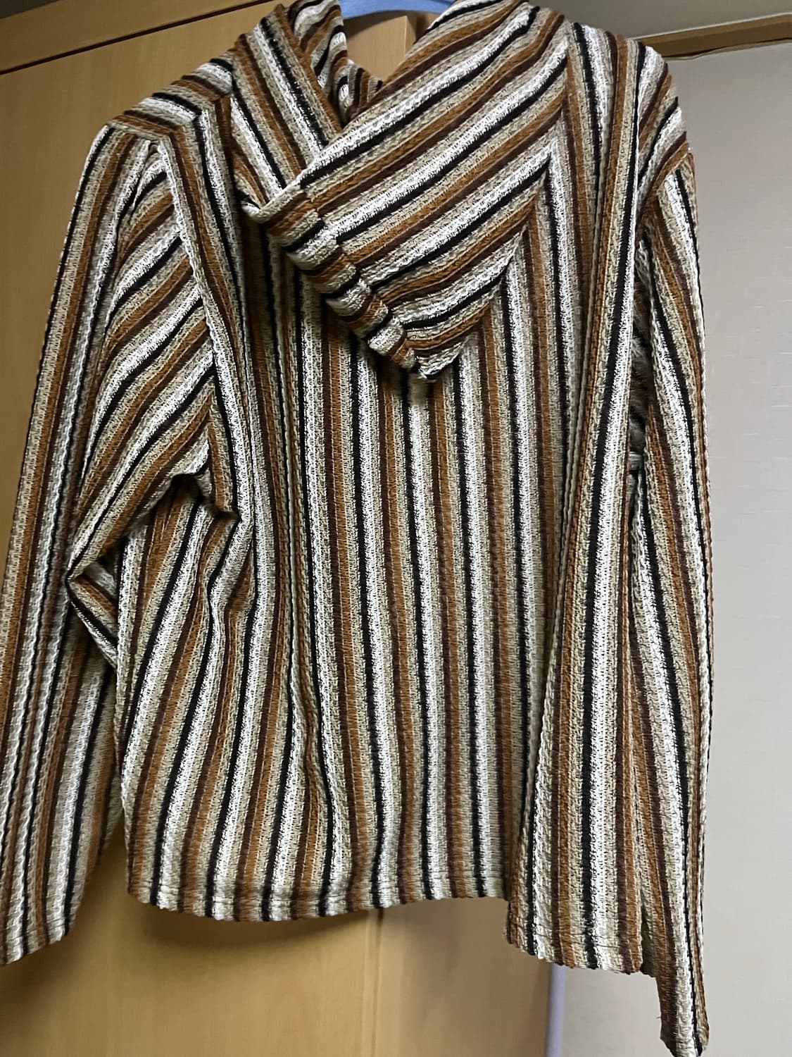 Mesh hooded zip up (brwon) L 상품이미지2