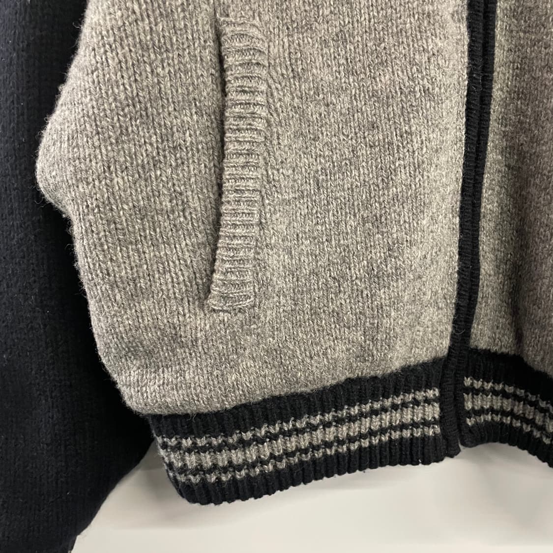 90s 할리 데이비슨 스펠아웃 울 니트점퍼 상품이미지4