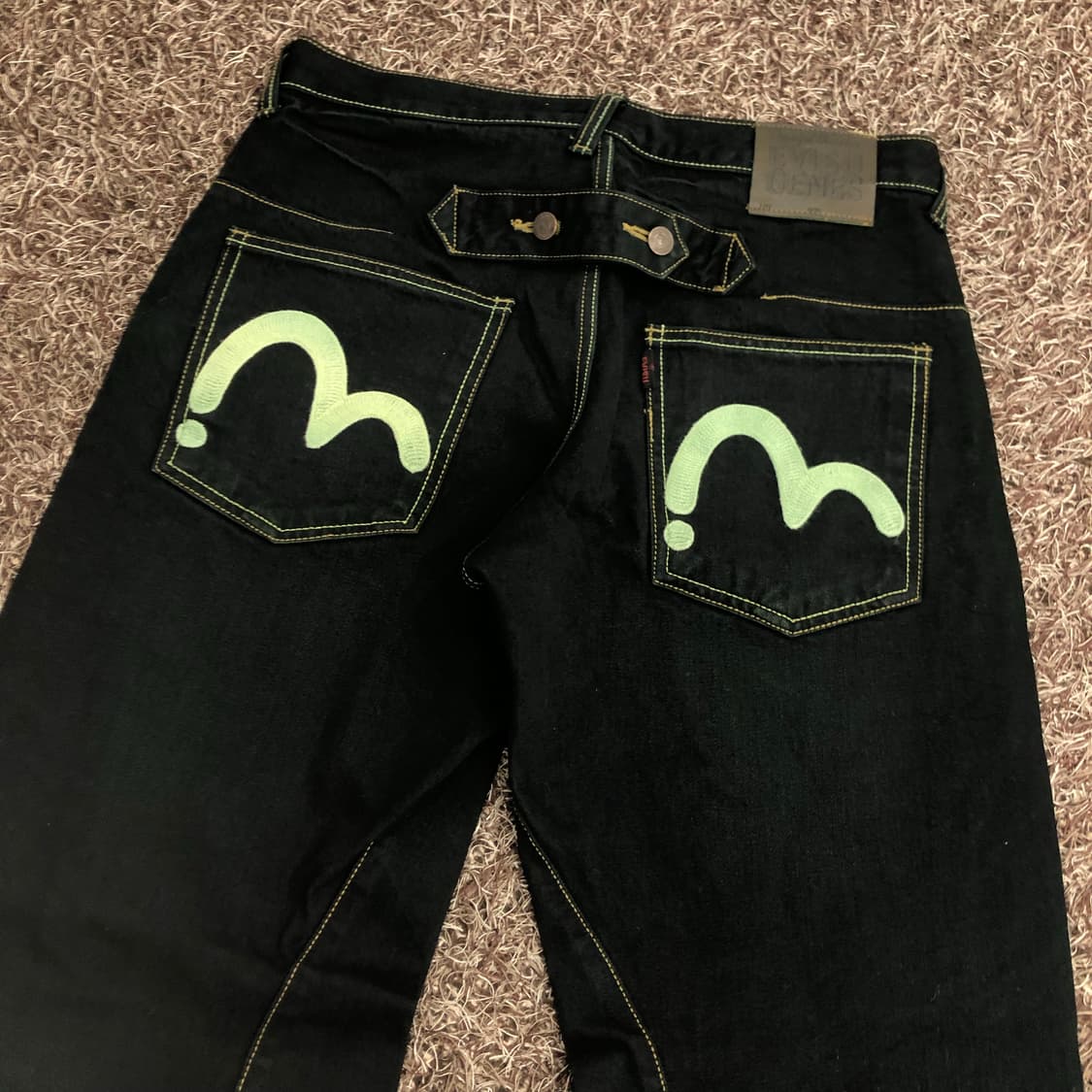 에비수 신치백 엔지니어드진 데님 팬츠 상품이미지2