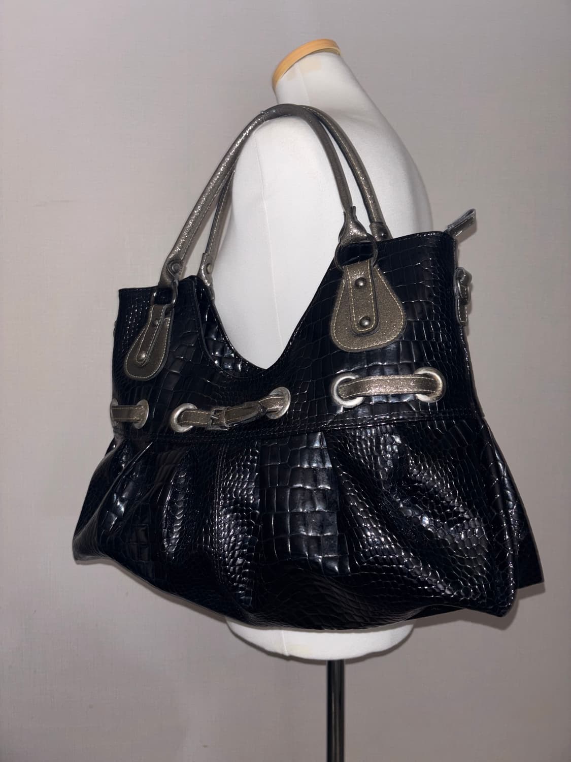 Vintage leather shoulder bag 상품이미지1