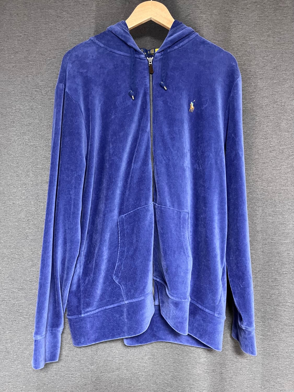 폴로 코듀로이 후드집업 XXL 상품이미지1