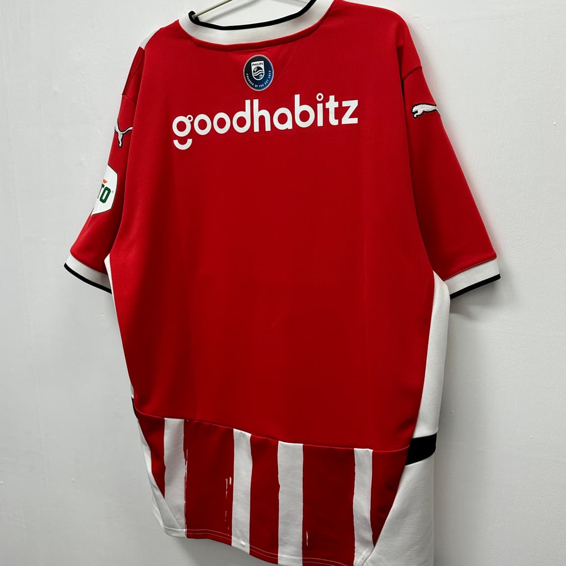 푸마 PSV 아인트호벤 23-24 홈 노마킹 유니폼 XL 상품이미지7