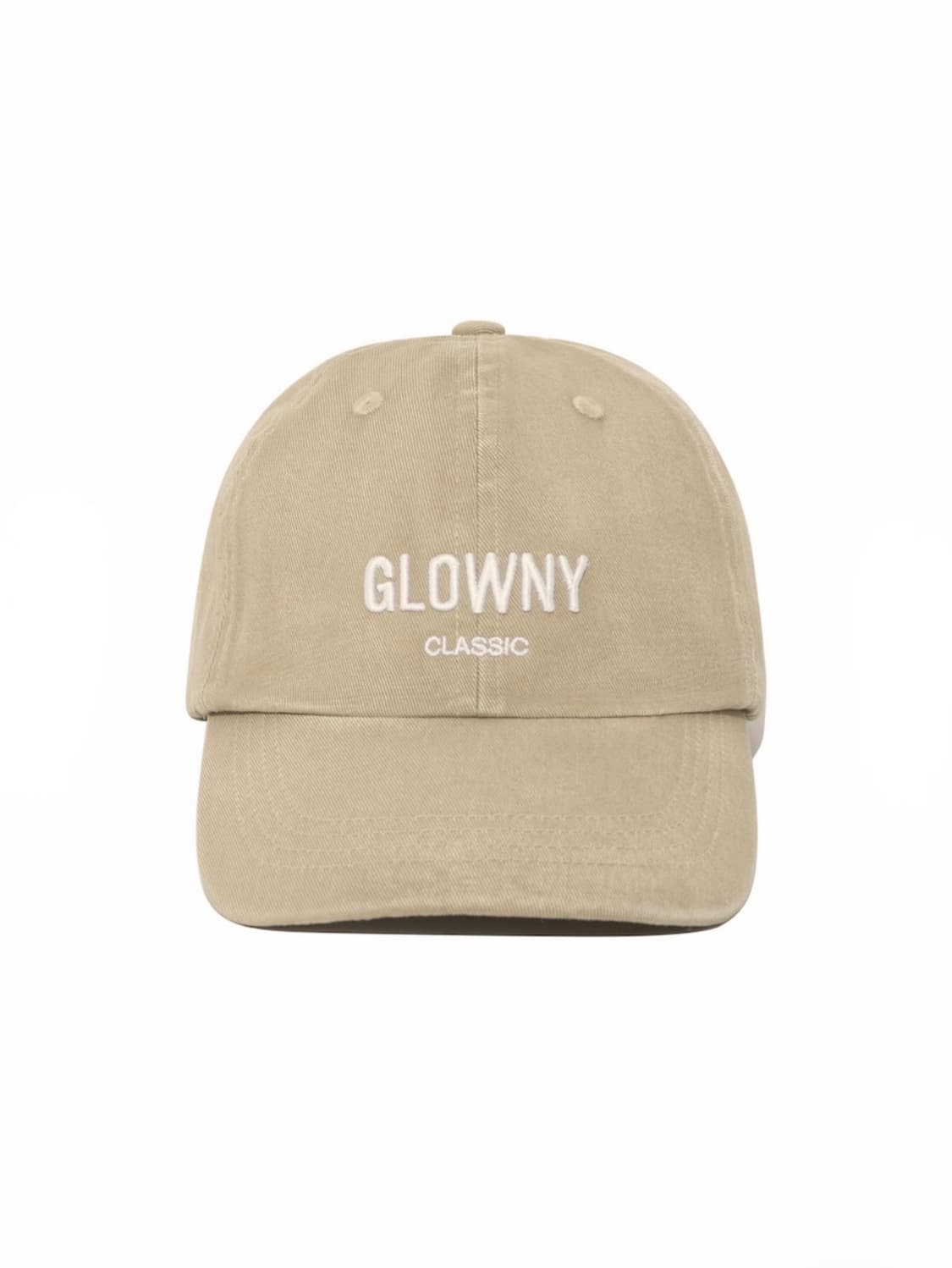 글로니(Glowny) G CAP 지 캡 모자 볼캡 베이지 상품이미지1