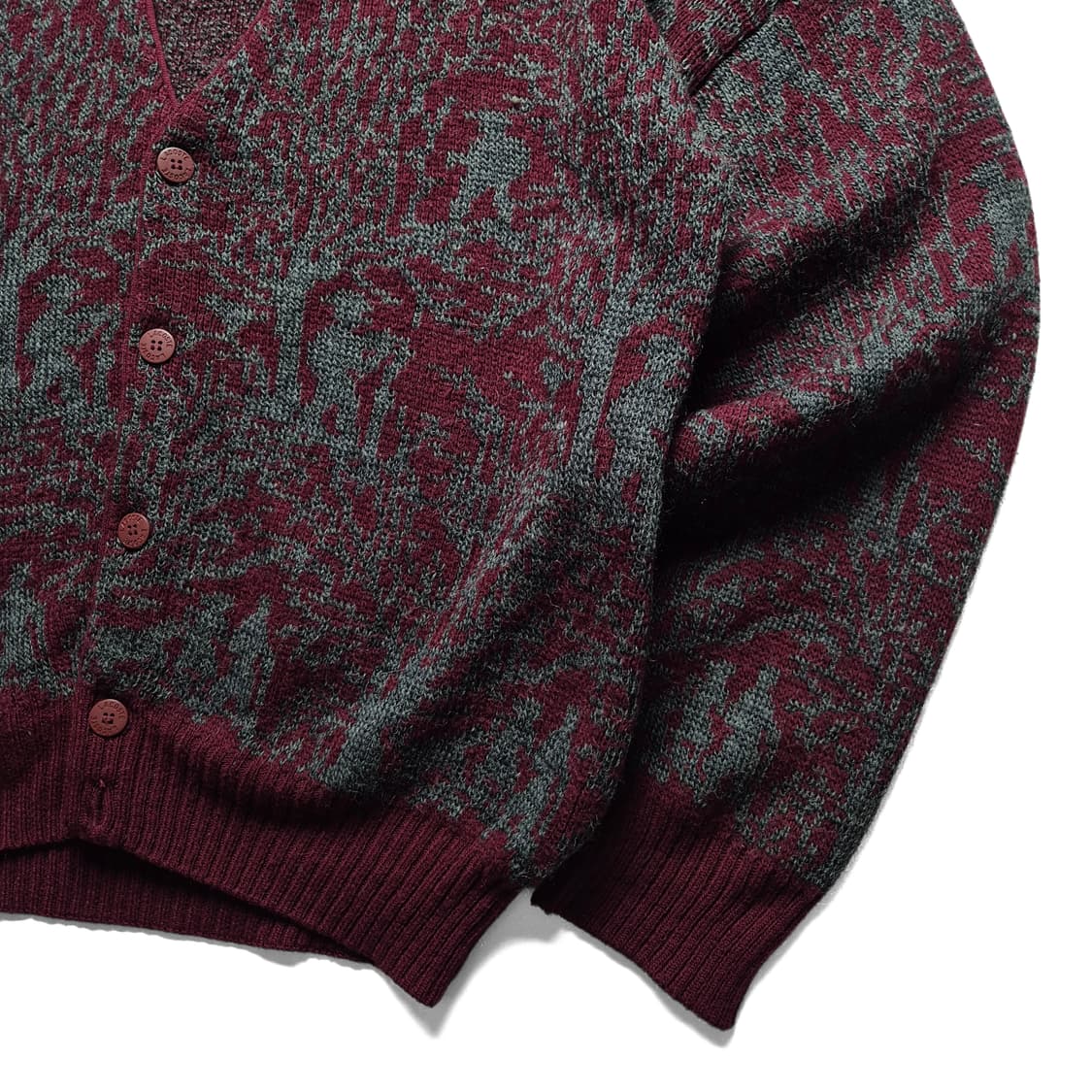 [105] 라코스테 90s 패턴 가디건 상품이미지4